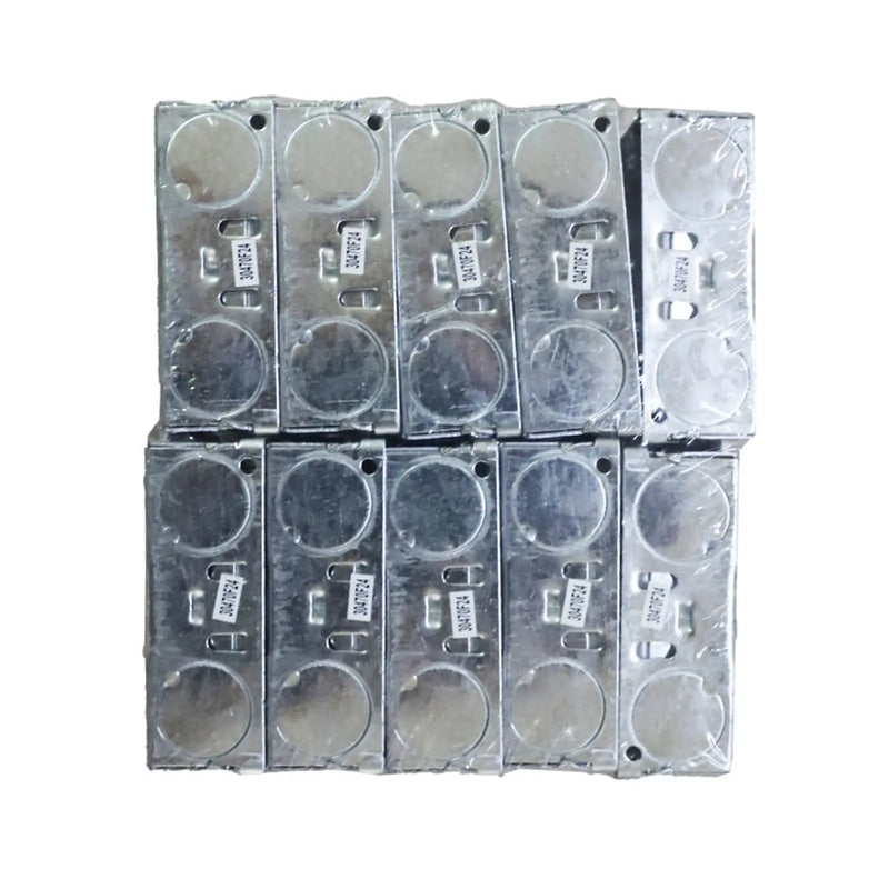 Securlec Metal Back Box 1 Gang 25mm