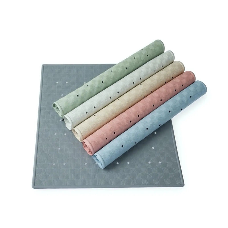 Blue Canyon Rubber Shower Mat Grey