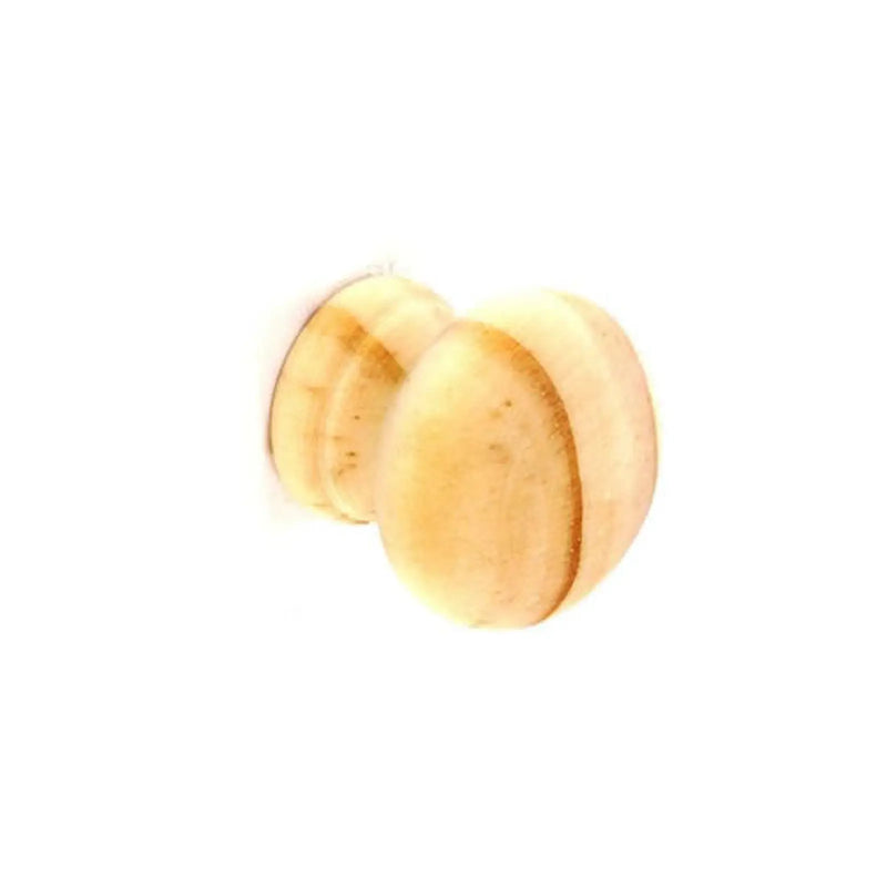 Securit Pine Knobs with Metal Inserts (6) 35mm