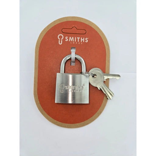 Smiths Locks Stainless Steel Padlock 40mm