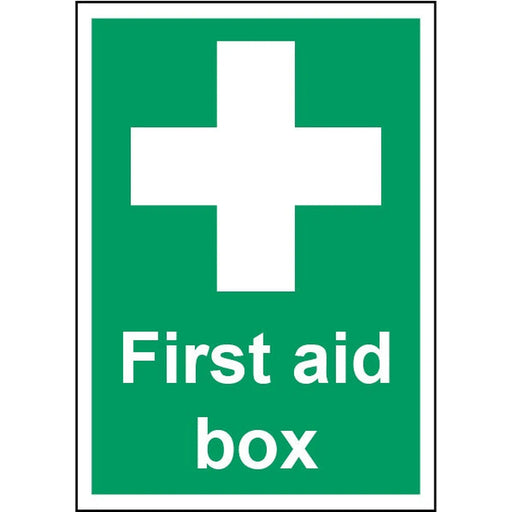 Smiths Architectural First Aid Box Sign 148mmx210mm