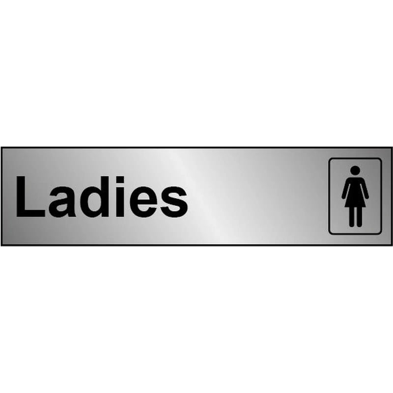 Securit Metal Effect Ladies 200mmx50mm