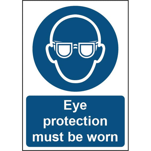 Smiths Architectural Eye Protection Must Be Worn Sign