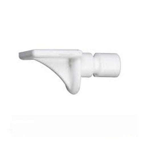 Securpak Shelf Support Plug Type White 8 Pack