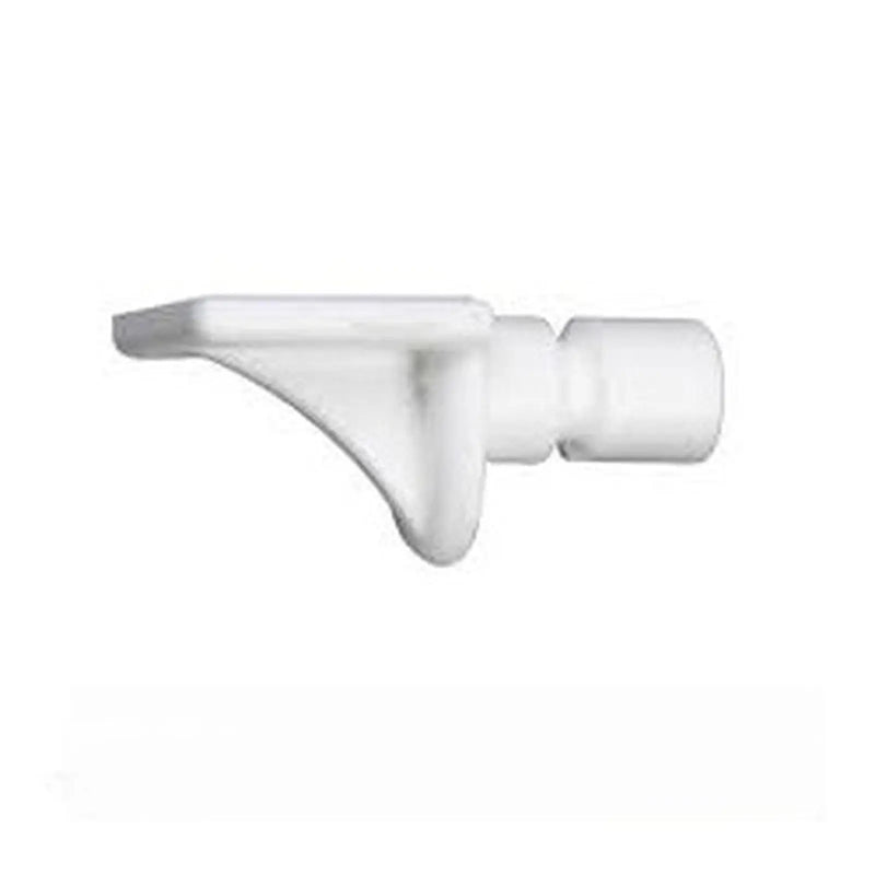 Securpak Shelf Support Plug Type White 8 Pack