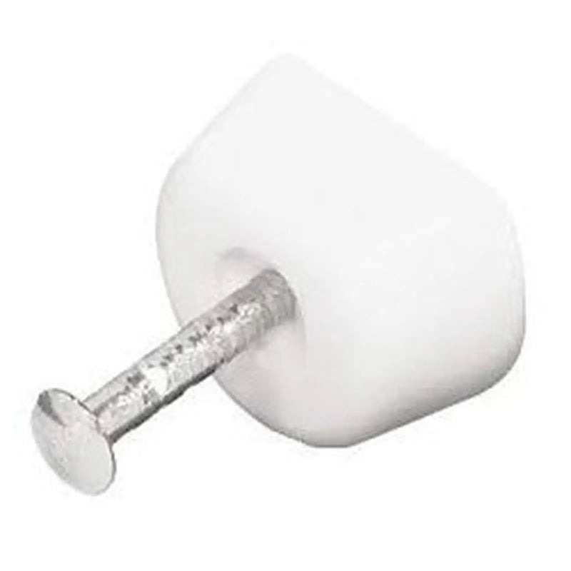 Securpak Shelf Support Nail Type White 8 Pack