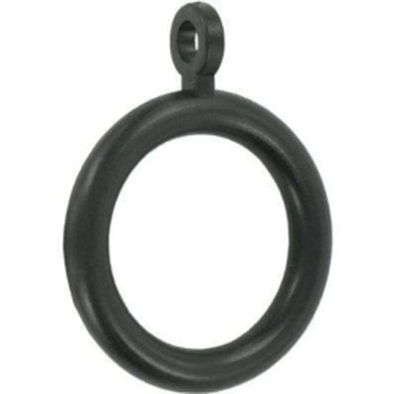 Securpak Curtain Ring Eye Black 35mm Pack 4