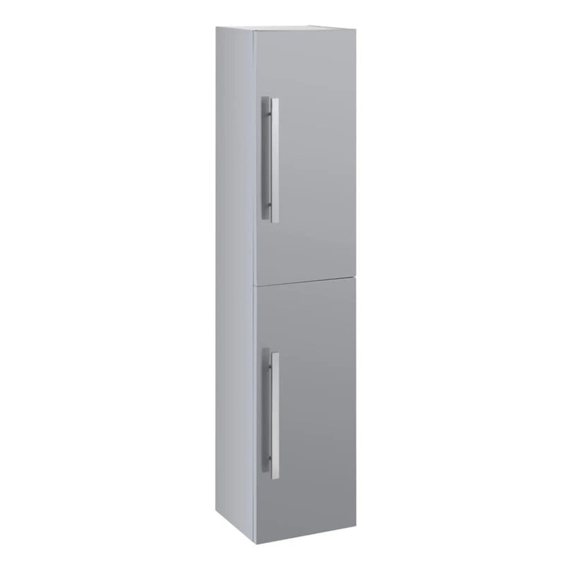 SP Avalon Grey Wall Hung Tall Storage Unit 300mm