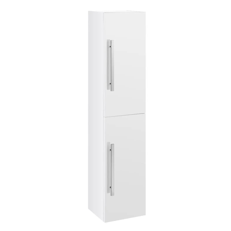 SP Avalon White Wall Hung Tall Storage Unit 300mm