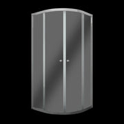 SupaPlumb Twin Sliding Door Shower Enclosure Quad 1850mm x 800mm
