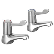 SupaPlumb Lever Bath Taps H: 98mm D:115mm Diameter: 44mm