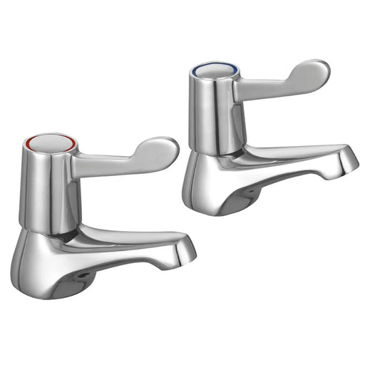 SupaPlumb Lever Bath Taps H: 98mm D:115mm Diameter: 44mm