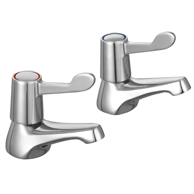 SupaPlumb Lever Bath Taps H: 98mm D:115mm Diameter: 44mm