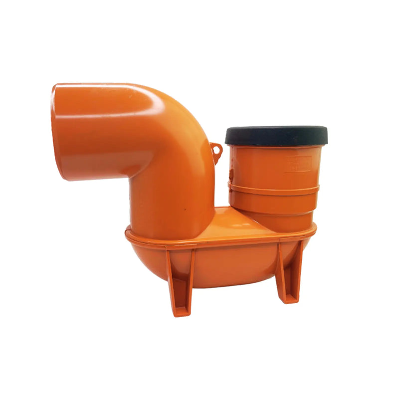 Davant Underground Single Socket Lowback P Trap 110mm