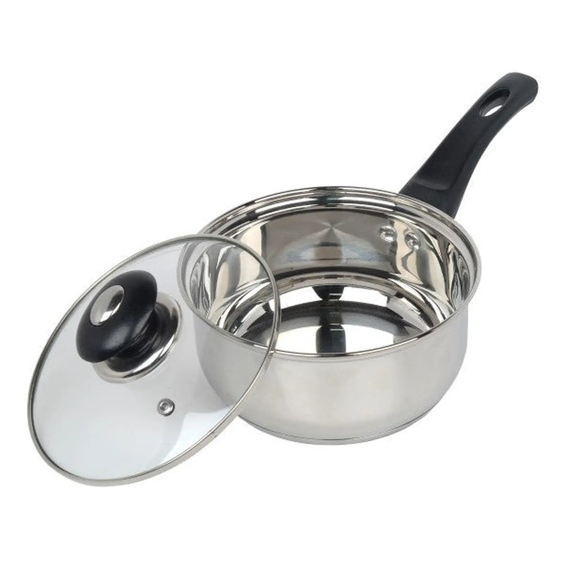 Pendeford Saucepan Set With Lids Stainless Steel
