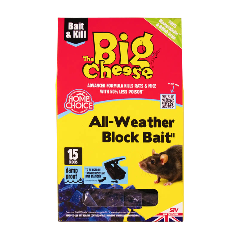 The Big Cheese All Weather Block Bait 15x10g