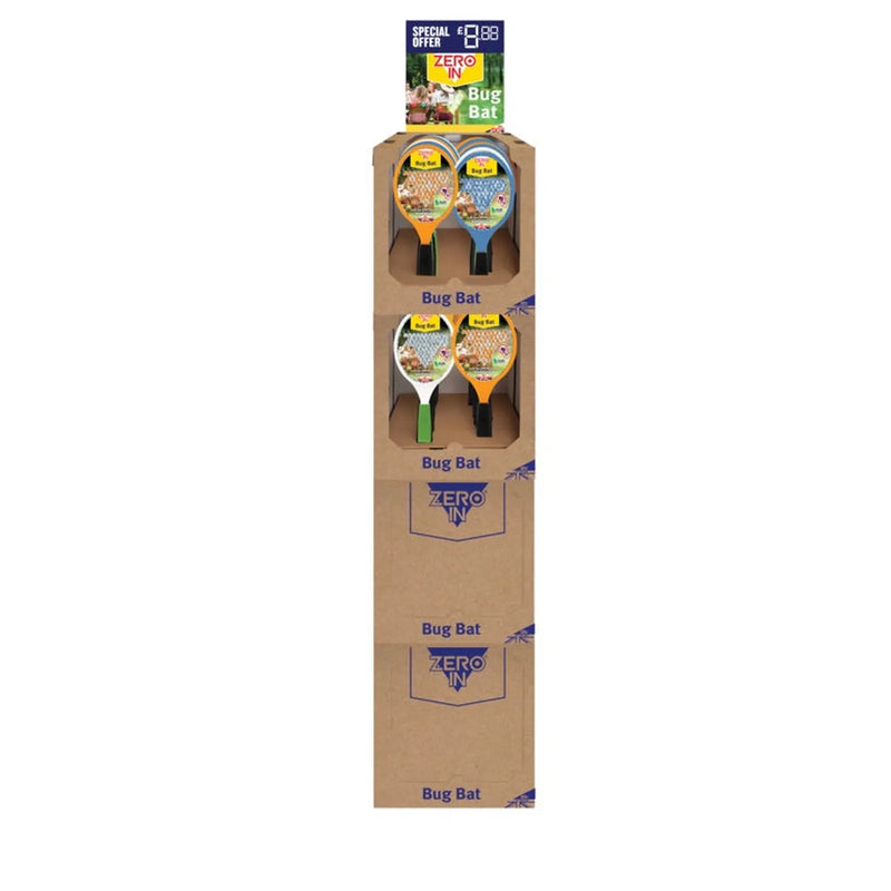 Zero In Bug Bat Assorted Colours