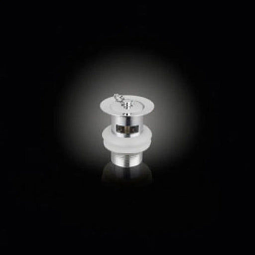 SupaPlumb Plug and Chain Basin Waste With chrome plug