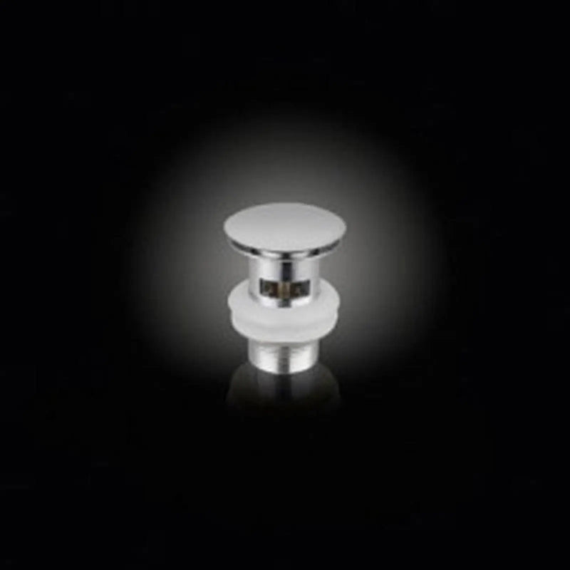 SupaPlumb Click Clack Basin Waste With Round Cover