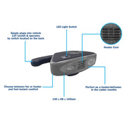 Streetwize Heat/Defroster With Light