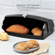 Swan Townhouse Bread Bin Black