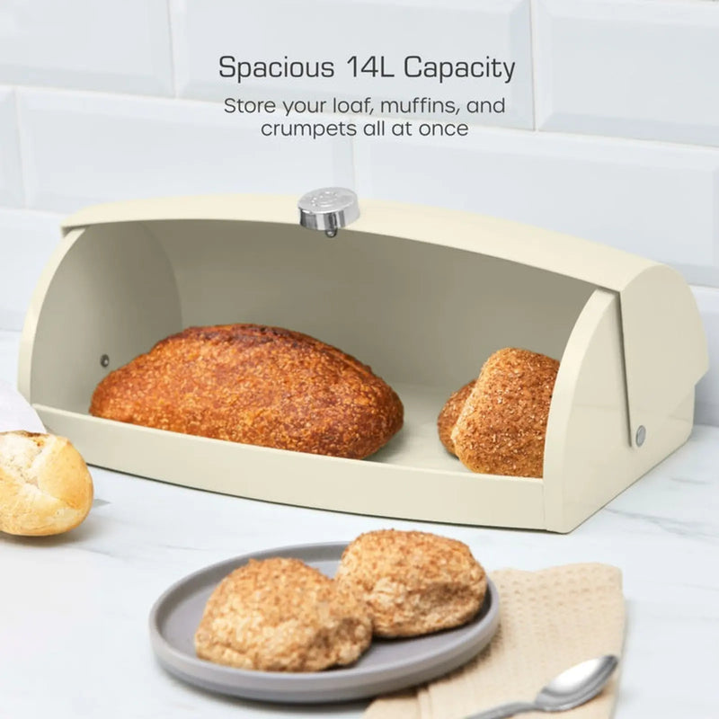 Swan Townhouse Bread Bin Cream