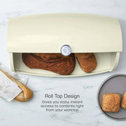 Swan Townhouse Bread Bin Cream
