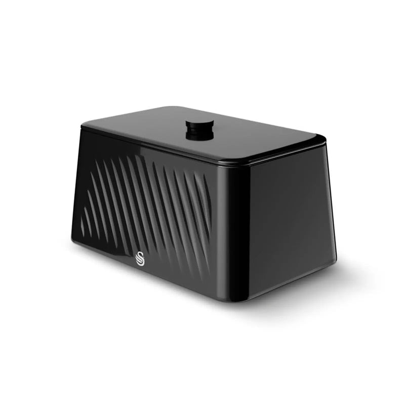 Swan Windsor Bread Bin Black