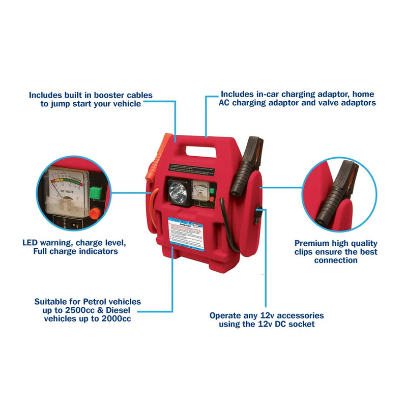 Streetwize Portable Power Station Rechargable