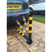 Streetwize Parking Post Round Tube