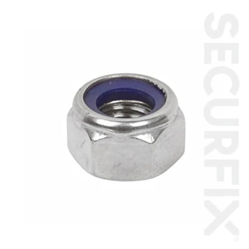Securfix Nylon locking Nut 50 Pack M12