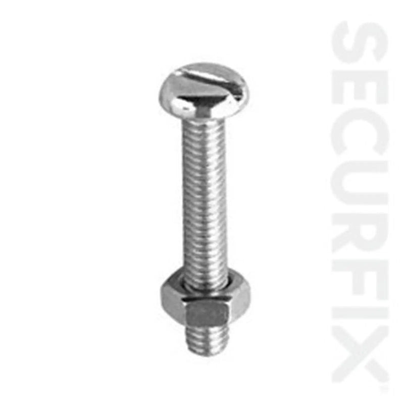 Securfix Pan Head Mach.Screw Zinc Plated M5X50 50 Pack