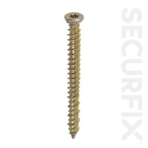 Securfix Concrete Frame Screw 7.5 x 100mm10 Pack