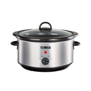Tower Stainless Steel Slow Cooker 3.5L