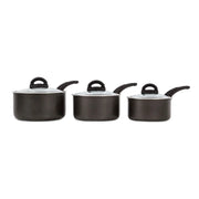 Tower Stainless Steel Saucepan Set 3 Piece