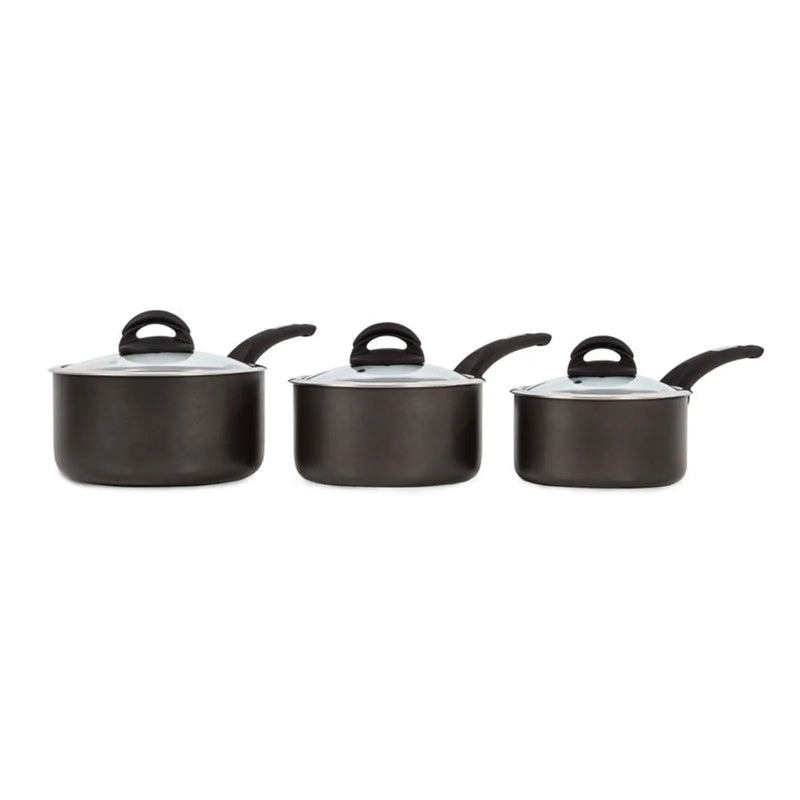 Tower Stainless Steel Saucepan Set 3 Piece