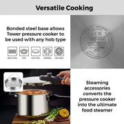 Tower Pressure Cooker 22cm 6L
