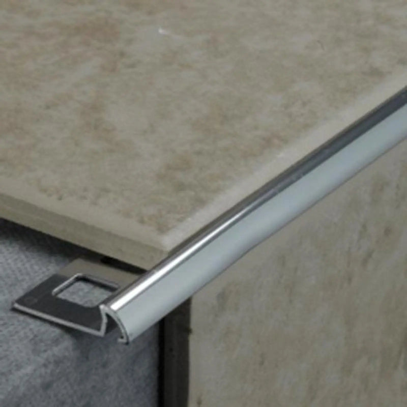 Tile Rite Silver Tile Edging 2.4m x 10mm