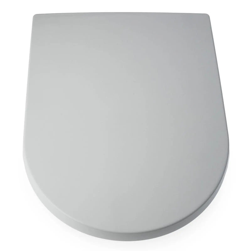 Blue Canyon D Shape Duroplastic Soft Close Toilet Seat One Button Quick Release