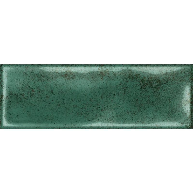 Golden Tile Vintage Ceramic Wall Tile 300 x 100 x 7mm 0.84m2 Green