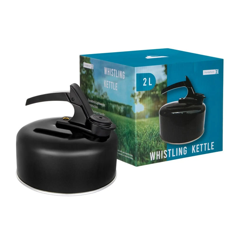 Pendeford Whistling Kettle 2L Black