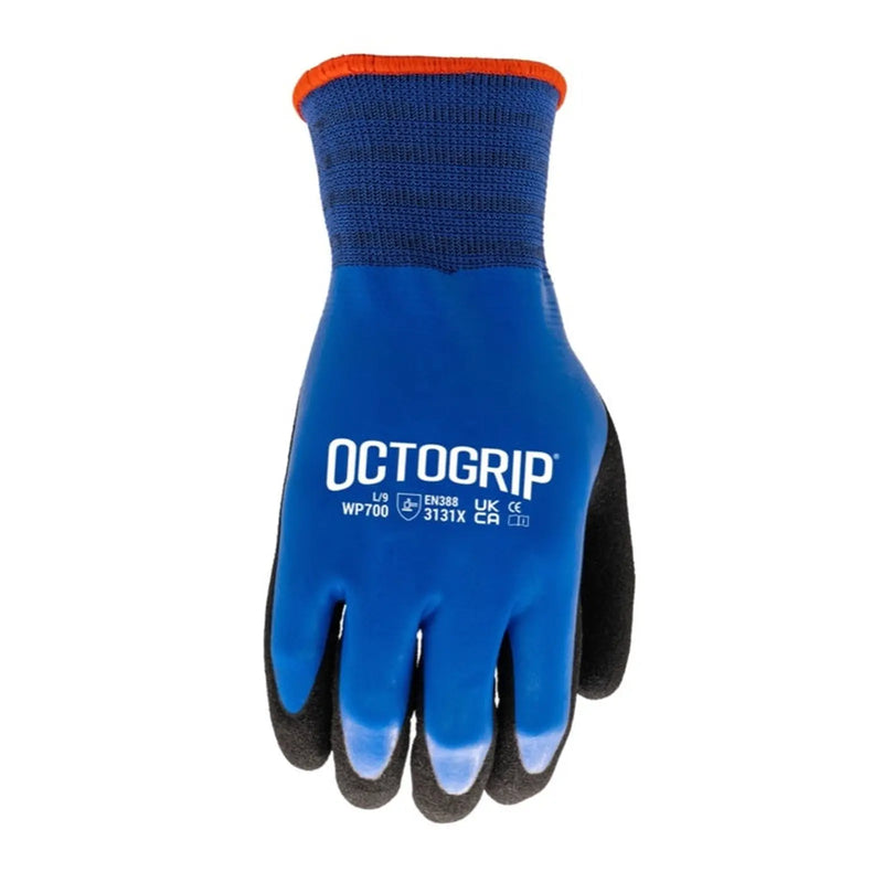 Octogrip 15g Double-dipped Latex Waterproof Glove Large
