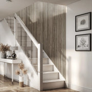 Cheshire Mouldings Acoustic Wall Panel Walnut 21 x 2400 x 605mm