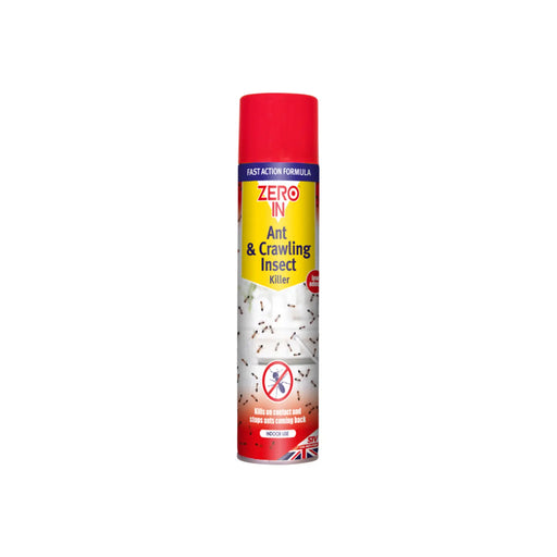 Zero In Ant & Crawling Insect Killer Spray 300ml Aerosol
