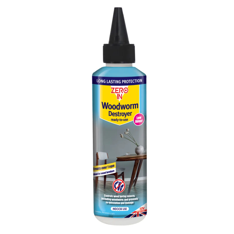 Zero In Woodworm Destroyer 250ml Can