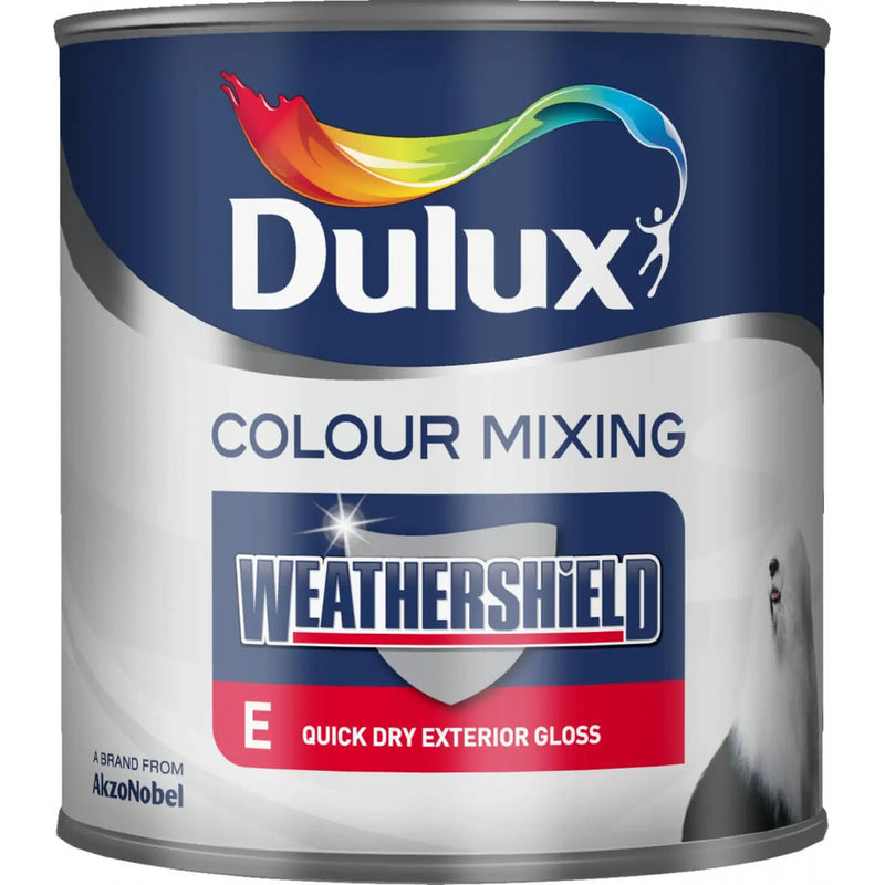 Dulux Weathershield Quick Drying Exterior Gloss 1L Extra Deep