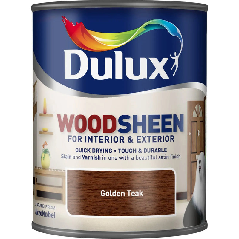 Dulux Woodsheen 750ml Golden Teak