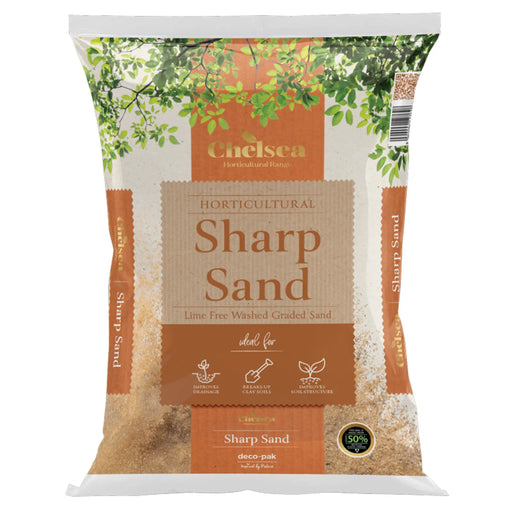 Deco-Pak Horticultural Sharp Sand Large Pack Approx 20kg