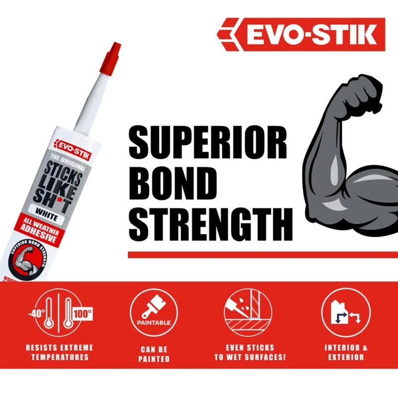 Evo-Stik Sticks Like Sh*t 290ml White
