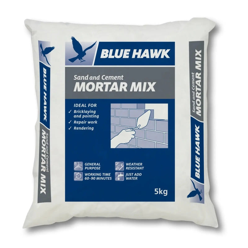 Blue Hawk Sand And Cement Mortar Mix 5kg